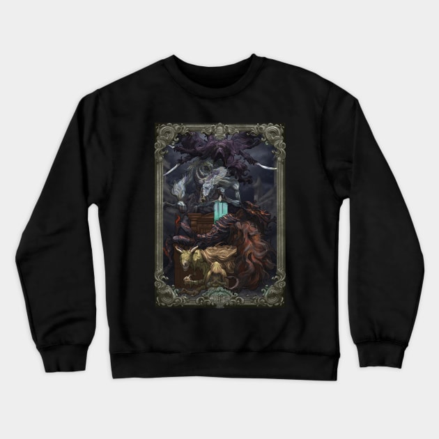 The Healing Church Crewneck Sweatshirt by alefarfer